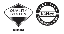 Thung Hing's products are certified by SIRIM and IQNET CERTIFIED MANAGEMENT SYSTEM.