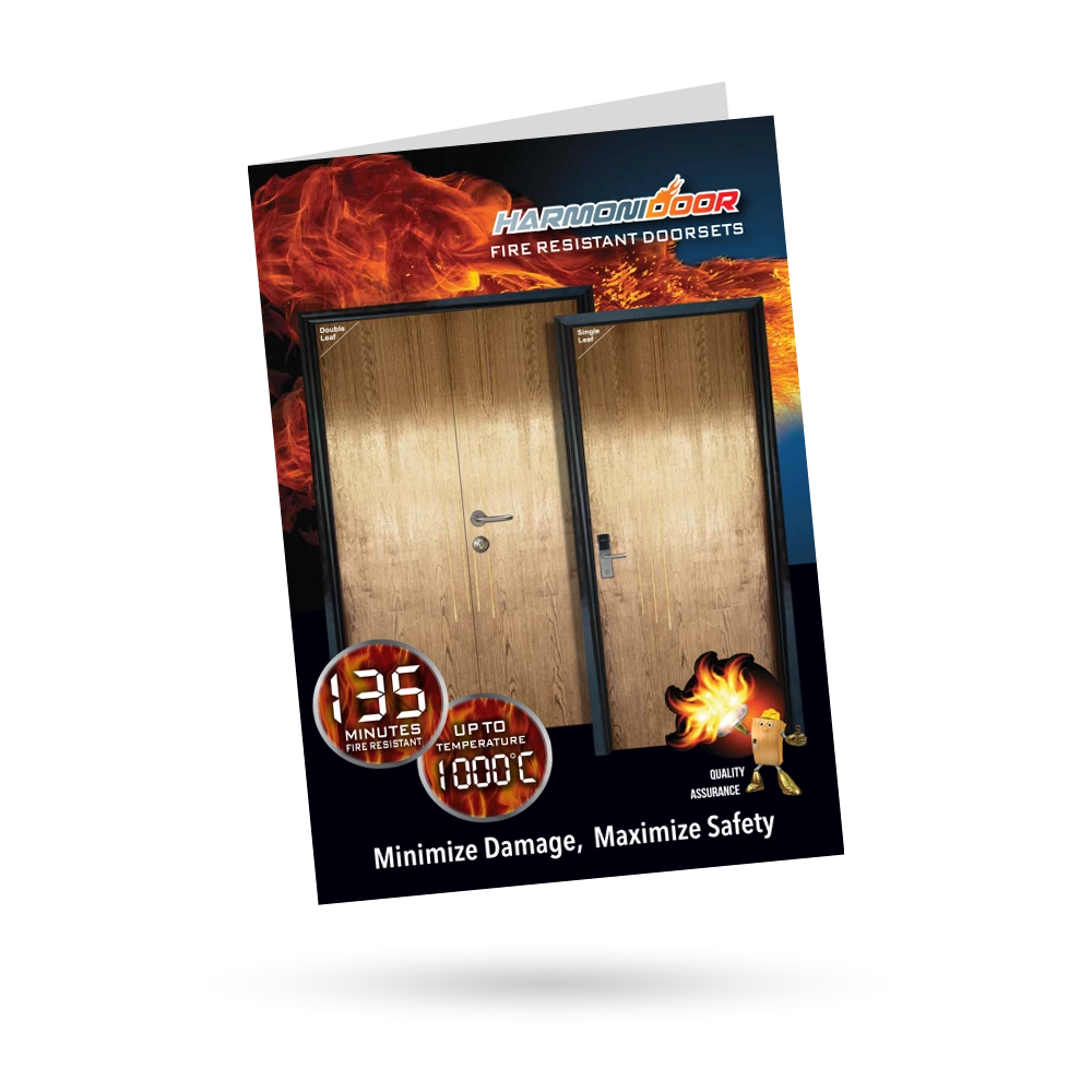 Thung Hing's Harmonidoor Fire Resistant Doorsets Catalogue.