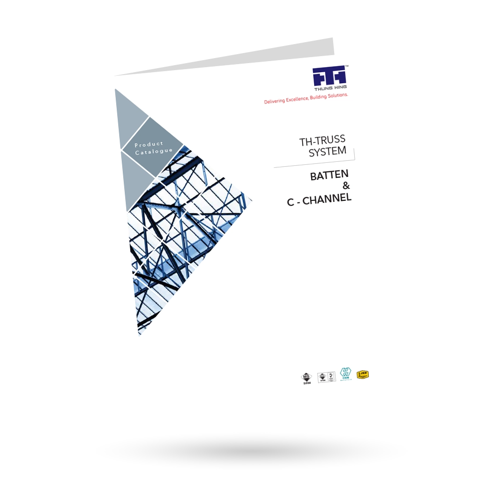 Thung Hing's Truss and Structural System Batten & C-Channel Catalogue.