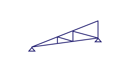Half Scissor Truss